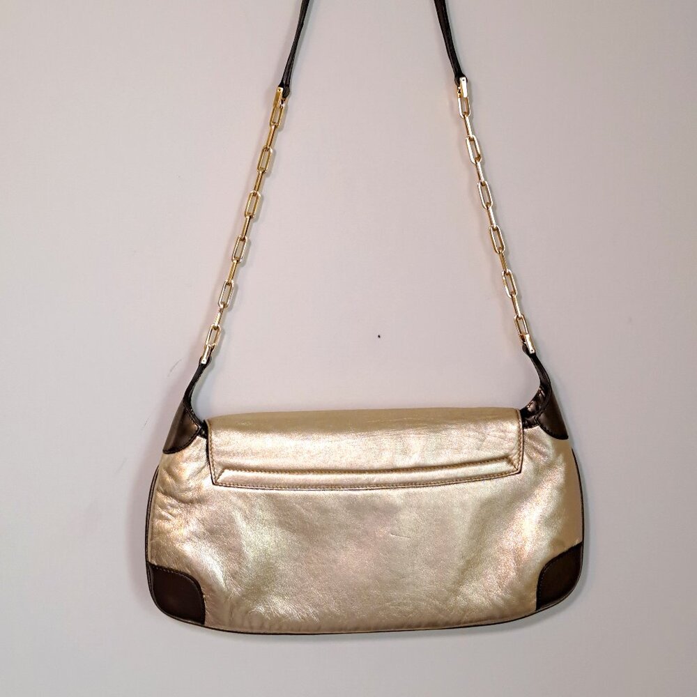 Authentic Gucci Gold Handbag - Picture 3 of 13